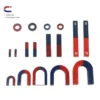 Educational Alnico Magnets with Blue - Red NS Markings for Classroom Experiments