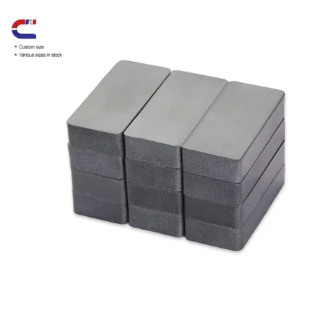 Rectangular Ferrite Magnets for Magnetic Assemblies