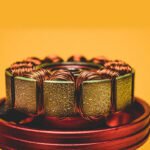 Experimental setup with gold samples and magnet to test if gold sticks to magnets