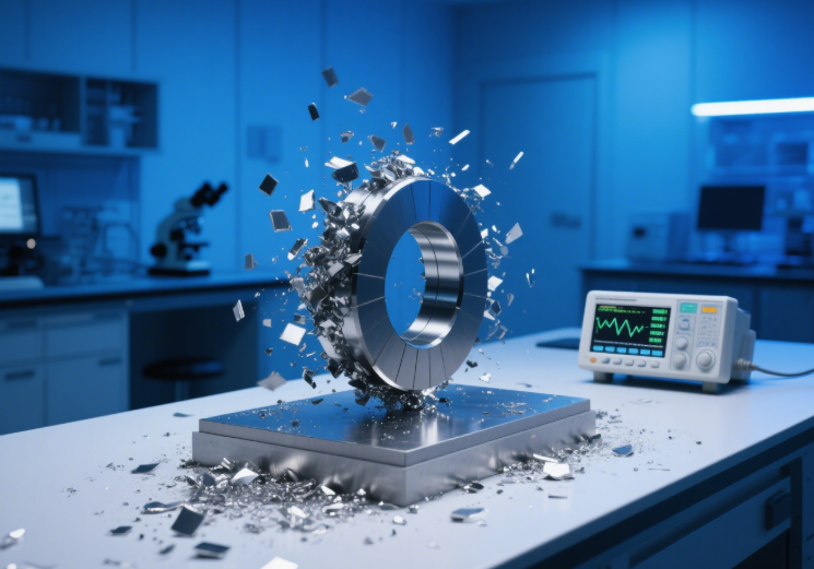 Iron, cobalt, nickel - ferromagnetic metals with unpaired electrons and magnetic properties